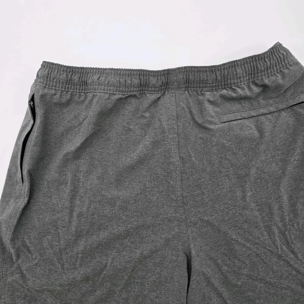 Chubbies Shorts Mens Large 5.5 Inch Gray Gym Swim Unlined Hybrid Amphibious